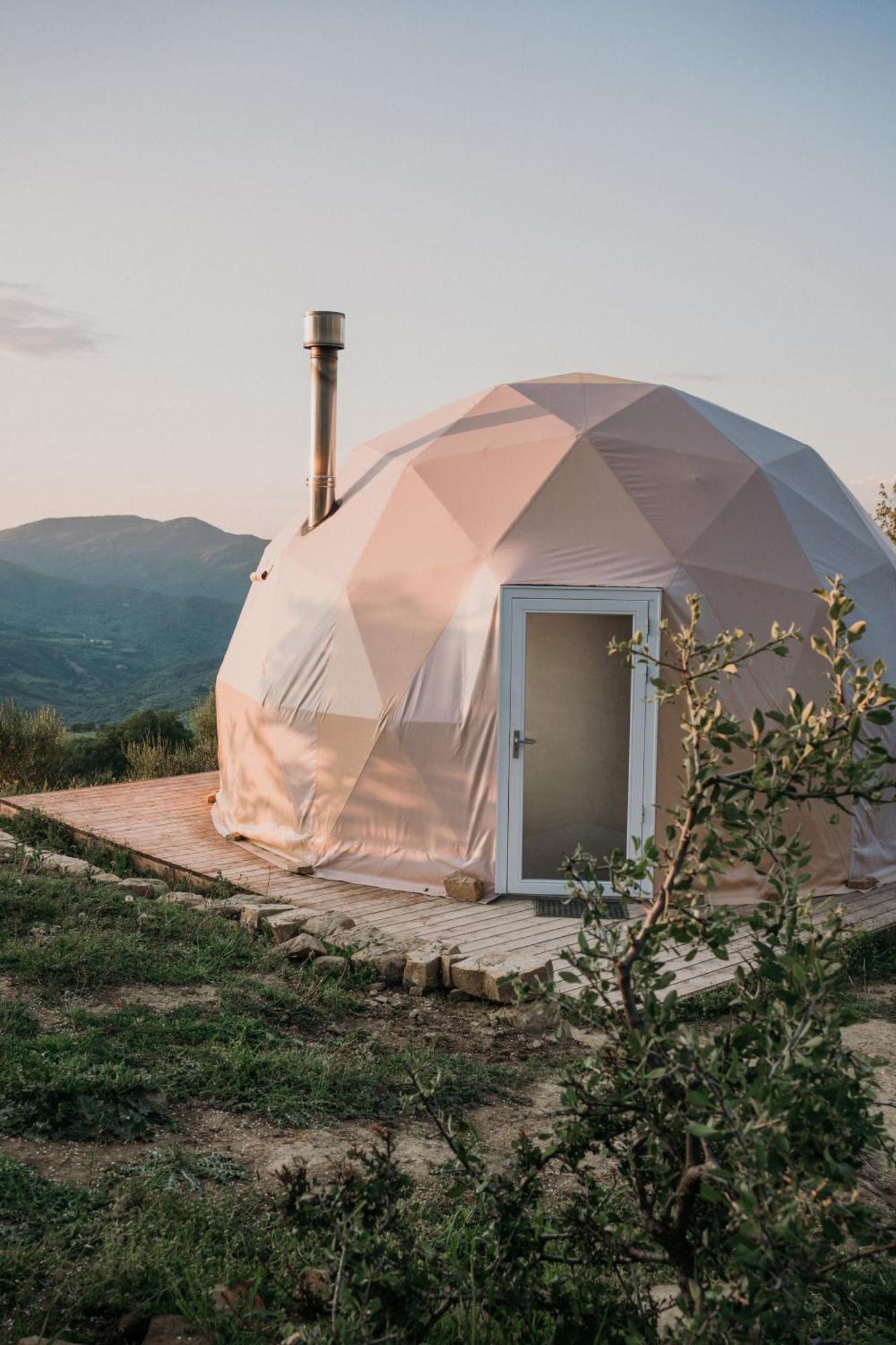 Aura - Glamping Experience Otel Accettura Dış mekan fotoğraf